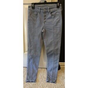 American Eagle, NE(X)T Level Stretch, Hi-rise Jegging, Gray, Size: 4